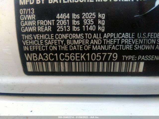 WBA3C1C56EK105779 BMW 3 Series 328i