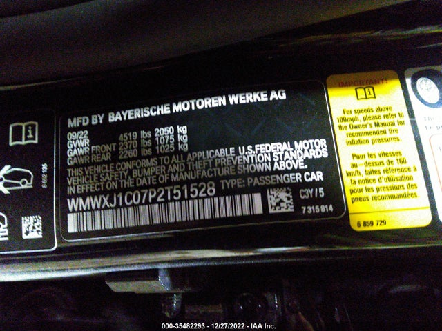 2023 Mini Clubman, VIN: WMWXJ1C07P2T51528
