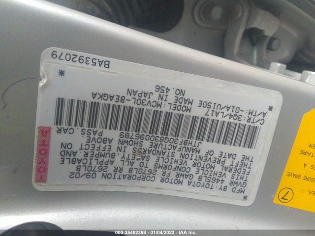 JTHBF30G830096789 Lexus ES 300