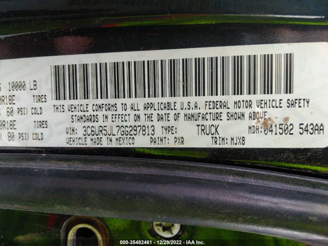 3C6UR5JL7GG297813 RAM 2500 Big Horn