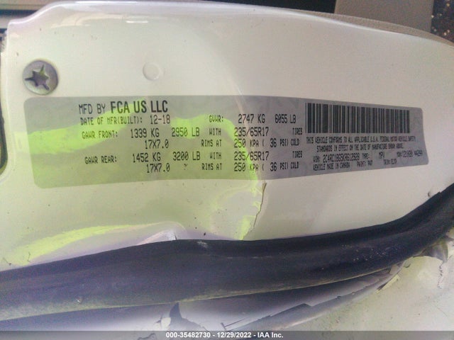 2C4RC1BG5KR612928 Chrysler Pacifica Touring L
