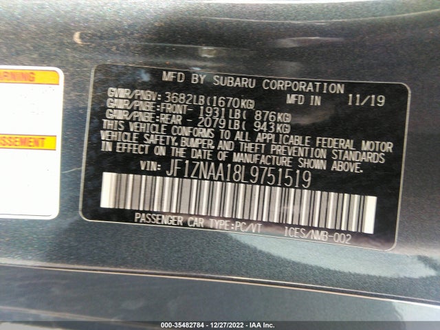 2020 Toyota 86, VIN: JF1ZNAA18L9751519