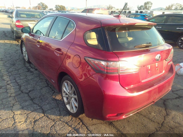 Lexus CT 200H 2012 JTHKD5BH0C2121017 Image 4
