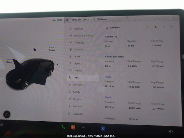Tesla MODEL 3 2019 5YJ3E1EA6KF311023 Image 8
