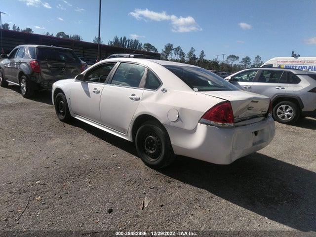 2009 CHEVROLET IMPALA LS VIN: 2G1WB57K591269114