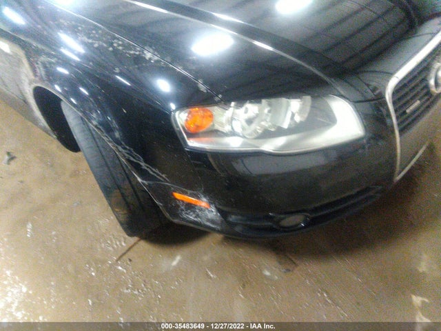 2006 AUDI A4 2.0T VIN: WAUDF78E86A131248
