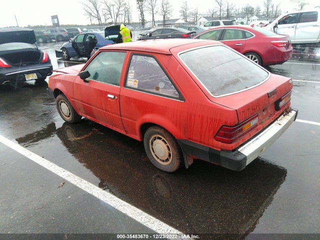 1988 FORD ESCORT PONY VIN: 1FAPP2094JT120717