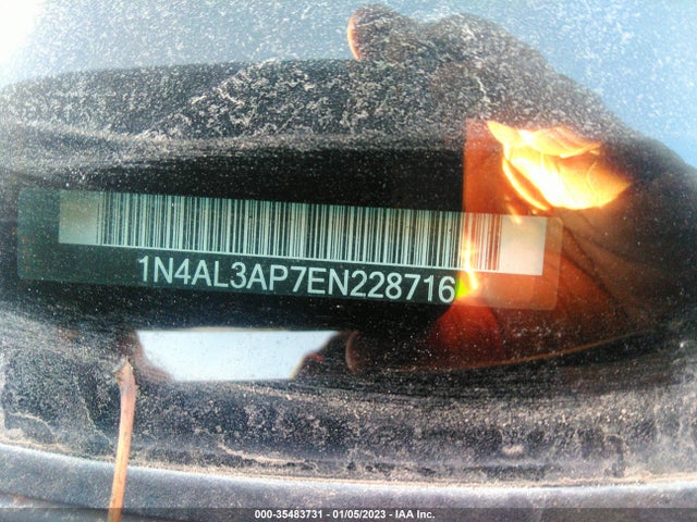 2014 NISSAN ALTIMA 2.5 SV VIN: 1N4AL3AP7EN228716