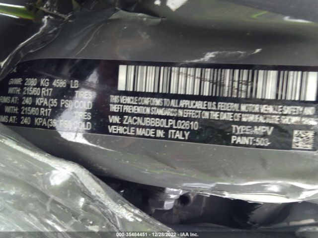 ZACNJBBB0LPL02610 Jeep Renegade Latitude