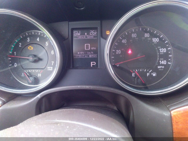 2013 JEEP GRAND CHEROKEE OVERLAND VIN: 1C4RJECT9DC545996