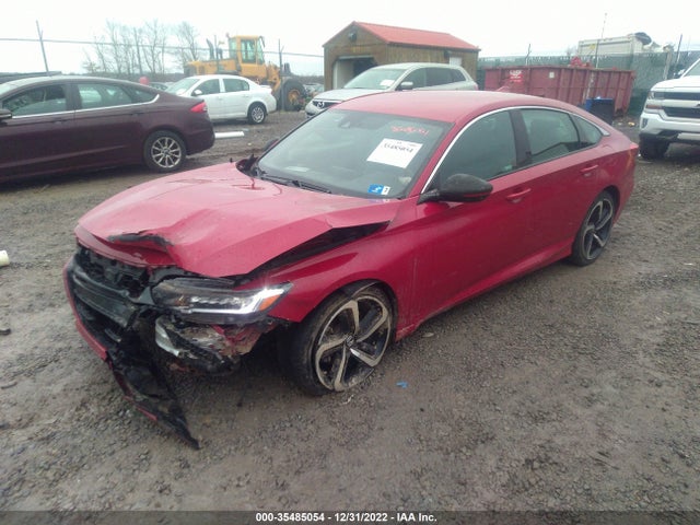 2019 HONDA ACCORD SEDAN SPORT 1.5T VIN: 1HGCV1F32KA076873
