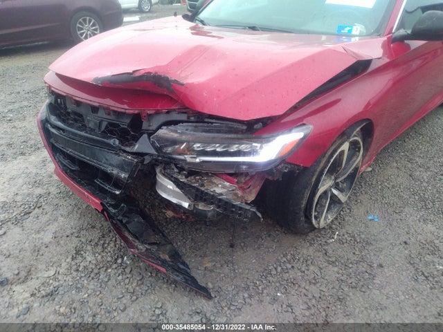 2019 HONDA ACCORD SEDAN SPORT 1.5T VIN: 1HGCV1F32KA076873