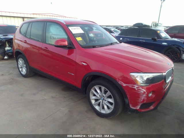 2016 BMW X3 SDRIVE28I VIN: 5UXWZ7C51G0R32801