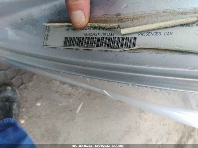 Audi TT 2000 TRUTC28N7Y1061289 Image 10