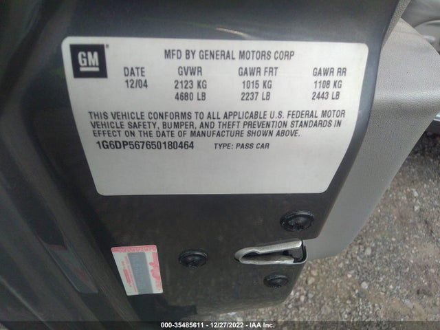 Cadillac CTS 2005 1G6DP567650180464 Image 10