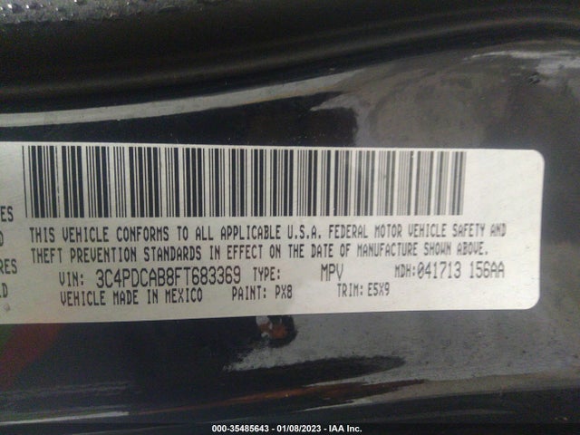 Dodge Journey American Value Pkg 2015 3C4PDCAB8FT683369 Image 9
