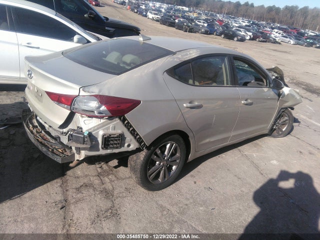 2018 HYUNDAI ELANTRA SEL VIN: 5NPD84LF0JH237822