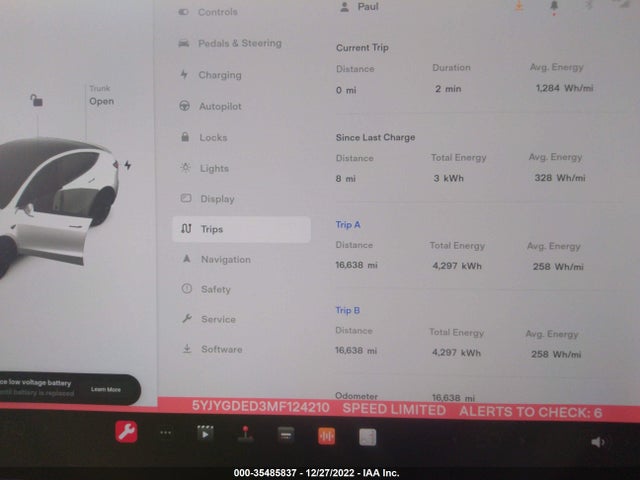 Tesla Model Y 2021 5YJYGDED3MF124210 Image 7