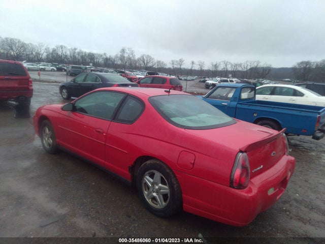 2005 CHEVROLET MONTE CARLO LS VIN: 2G1WW12EX59298554
