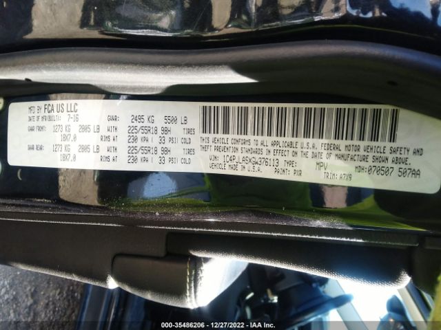 1C4PJLASXGW376113 Jeep Cherokee Altitude