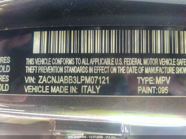 ZACNJABB3LPM07121 Jeep Renegade Altitude