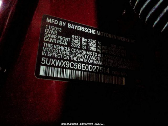 5UXWX9C56E0D27514 BMW X3 Xdrive28i