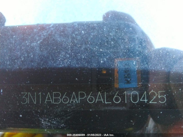 2010 NISSAN SENTRA 2.0 S VIN: 3N1AB6AP6AL610425