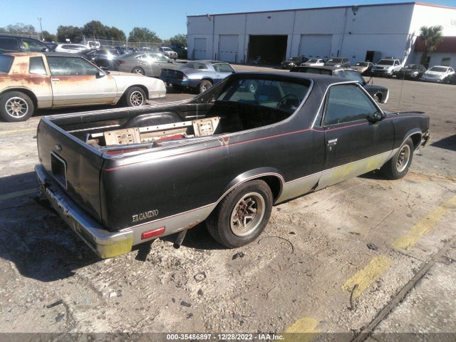 1985 CHEVROLET EL CAMINO VIN: 3GCCW80Z5FS914626