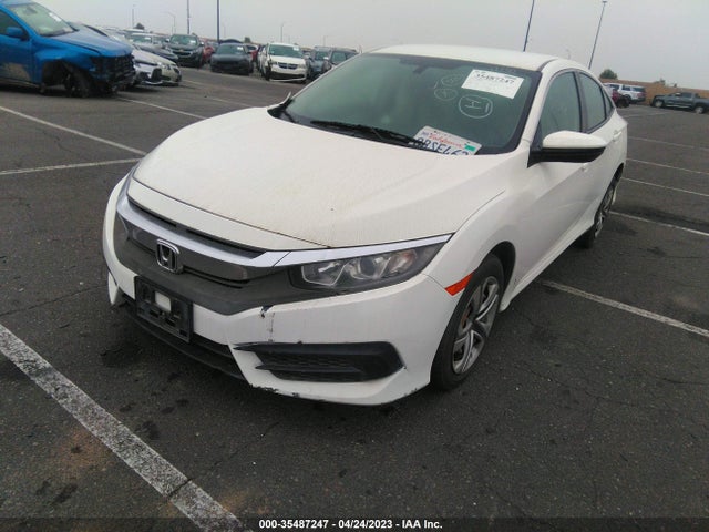 Honda Civic Sedan Lx 2018 2HGFC2F58JH506660 Image 2