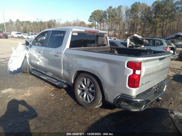 Chevrolet Silverado 1500 4wd  Short Bed Lt 2021 1GCUYDED1MZ156076 Image 3