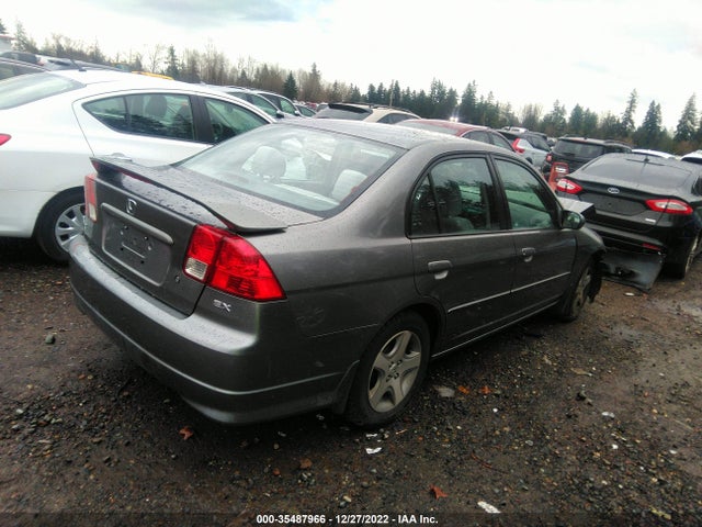 2005 HONDA CIVIC SDN EX VIN: 2HGES25765H500184