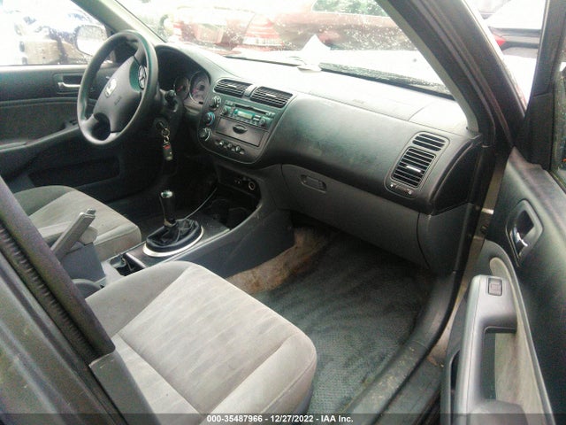 2005 HONDA CIVIC SDN EX VIN: 2HGES25765H500184