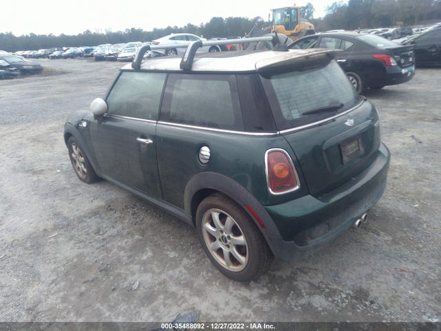 2007 MINI COOPER HARDTOP S VIN: WMWMF73507TL91690