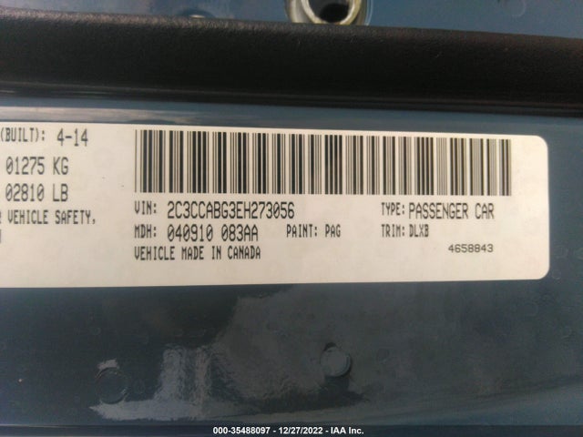 Chrysler 300 300s 2014 2C3CCABG3EH273056 Image 10