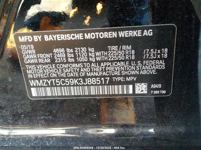WMZYT5C59K3J88517 Mini Countryman