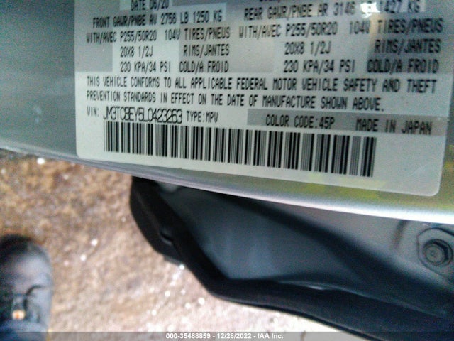 2020 Mazda CX-9, VIN: JM3TCBEY5L0423263