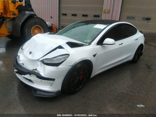 Tesla Model 3 Performance 2021 5YJ3E1EC1MF849729 Image 2