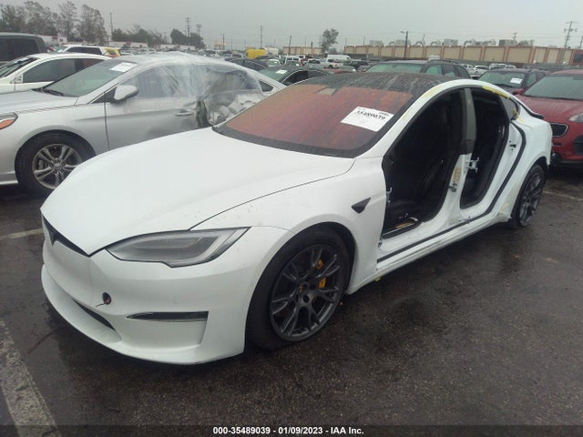 Tesla Model S Plaid 2021 5YJSA1E62MF449258 Image 2