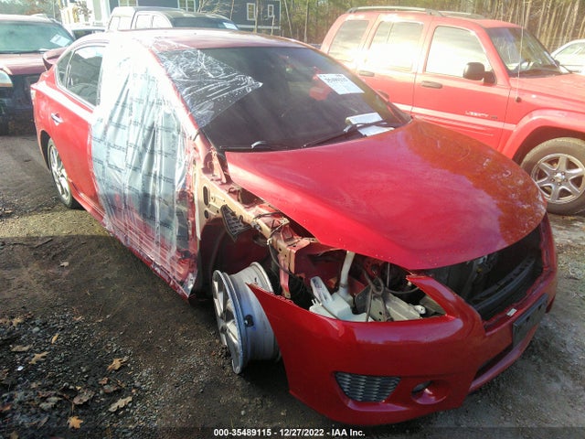 2013 NISSAN SENTRA SR VIN: 3N1AB7AP3DL632134