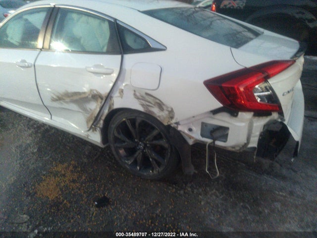 2019 HONDA CIVIC SEDAN SPORT VIN: 2HGFC2F8XKH587186