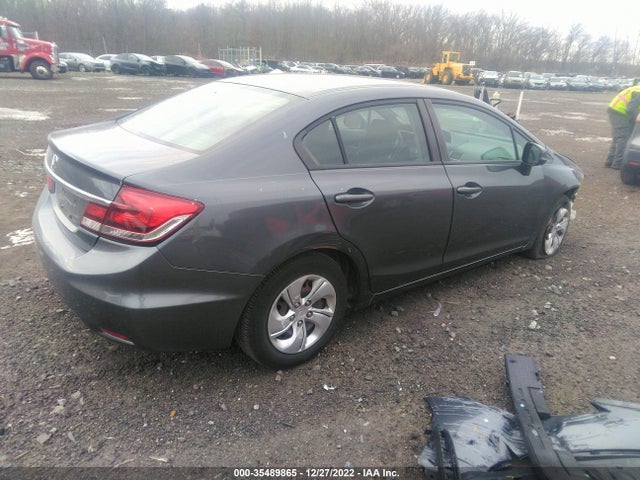 2013 HONDA CIVIC SDN LX VIN: 2HGFB2F5XDH545614