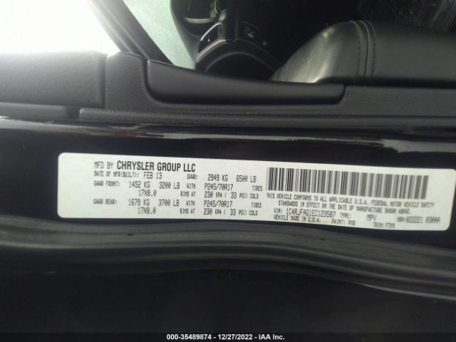 1C4RJFAG1EC123587 Jeep Grand Cherokee Laredo