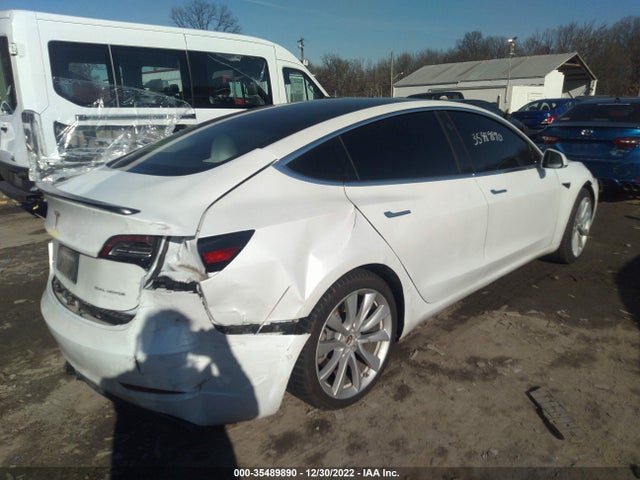 2019 TESLA MODEL 3 LONG RANGE/PERFORMANCE VIN: 5YJ3E1EB2KF494929
