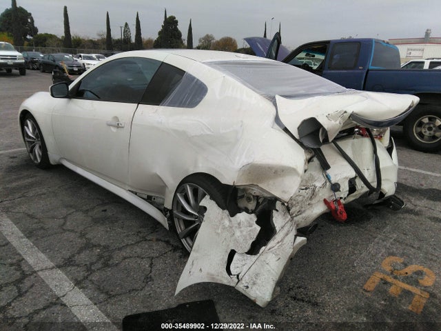 2008 INFINITI G37 COUPE JOURNEY VIN: JNKCV64EX8M102819