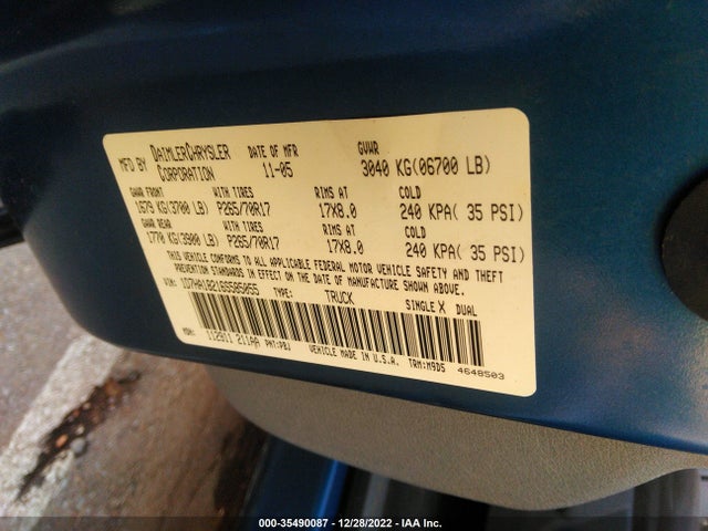 Dodge Ram 1500 Slt 2006 1D7HA18216S585055 Image 11
