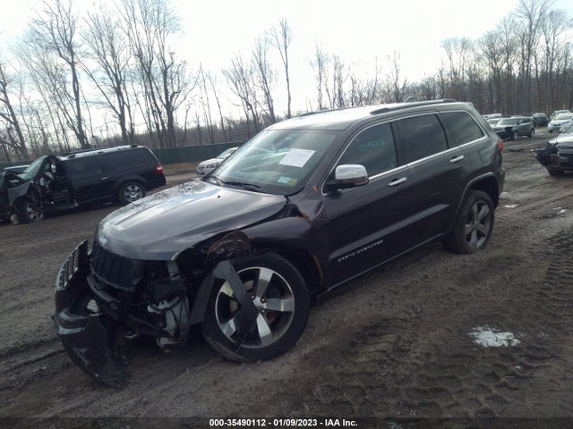 2014 JEEP GRAND CHEROKEE OVERLAND VIN: 1C4RJFCT3EC402436