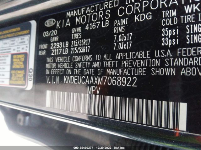 KNDEUCAAXM7068922 KIA SELTOS S