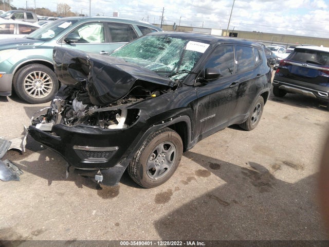 2020 JEEP COMPASS SPORT VIN: 3C4NJCAB7LT230257