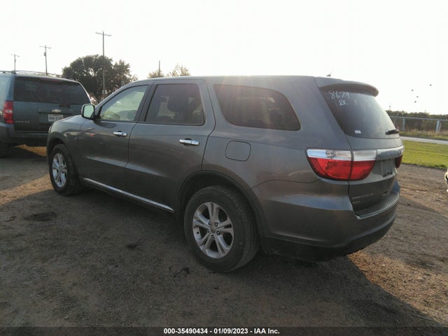 2012 DODGE DURANGO SXT VIN: 1C4RDJAG3CC278679