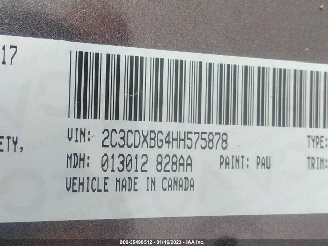 Dodge Charger Se 2017 2C3CDXBG4HH575878 Image 11